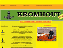 Tablet Screenshot of kromhoutarchief.nl